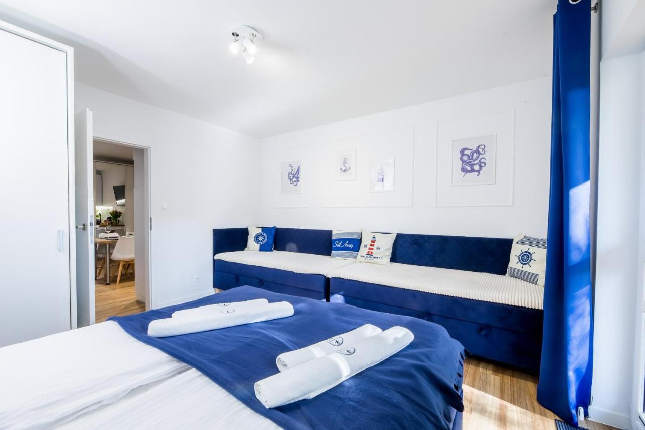 Apartament 9B Blue Marine Poddabie Basen Odkryty Brodziki Plac Zabaw Екстериор снимка